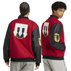 adidas Manchester United Vrct Jacket in Red