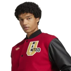 adidas Manchester United Vrct Jacket in Red