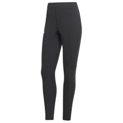 adidas Mens Adizero Essentials Running Long Leggings in Black