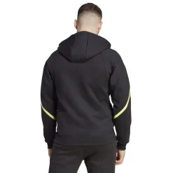 adidas Mens Afc D4gmd FulL-Ziphoody Tracksuit Top in Black