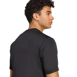 adidas Mens All Blacks Supporter T-Shirt in Black