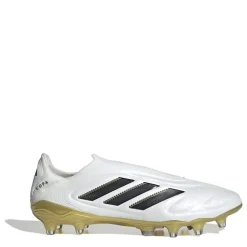 adidas Mens Copa Pure 3 Laceless Firm Ground Football Boots in White