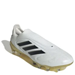 adidas Mens Copa Pure 3 Laceless Firm Ground Football Boots in White
