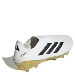 adidas Mens Copa Pure 3 Laceless Firm Ground Football Boots in White