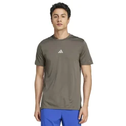 adidas Mens Designed For Training Hiit Workout Heat.rdy T-Shirt in Green