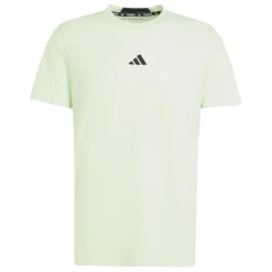 adidas Mens D4t Tee Gym Top in Green
