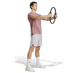 adidas Mens D4t Tee Gym Top in Pink