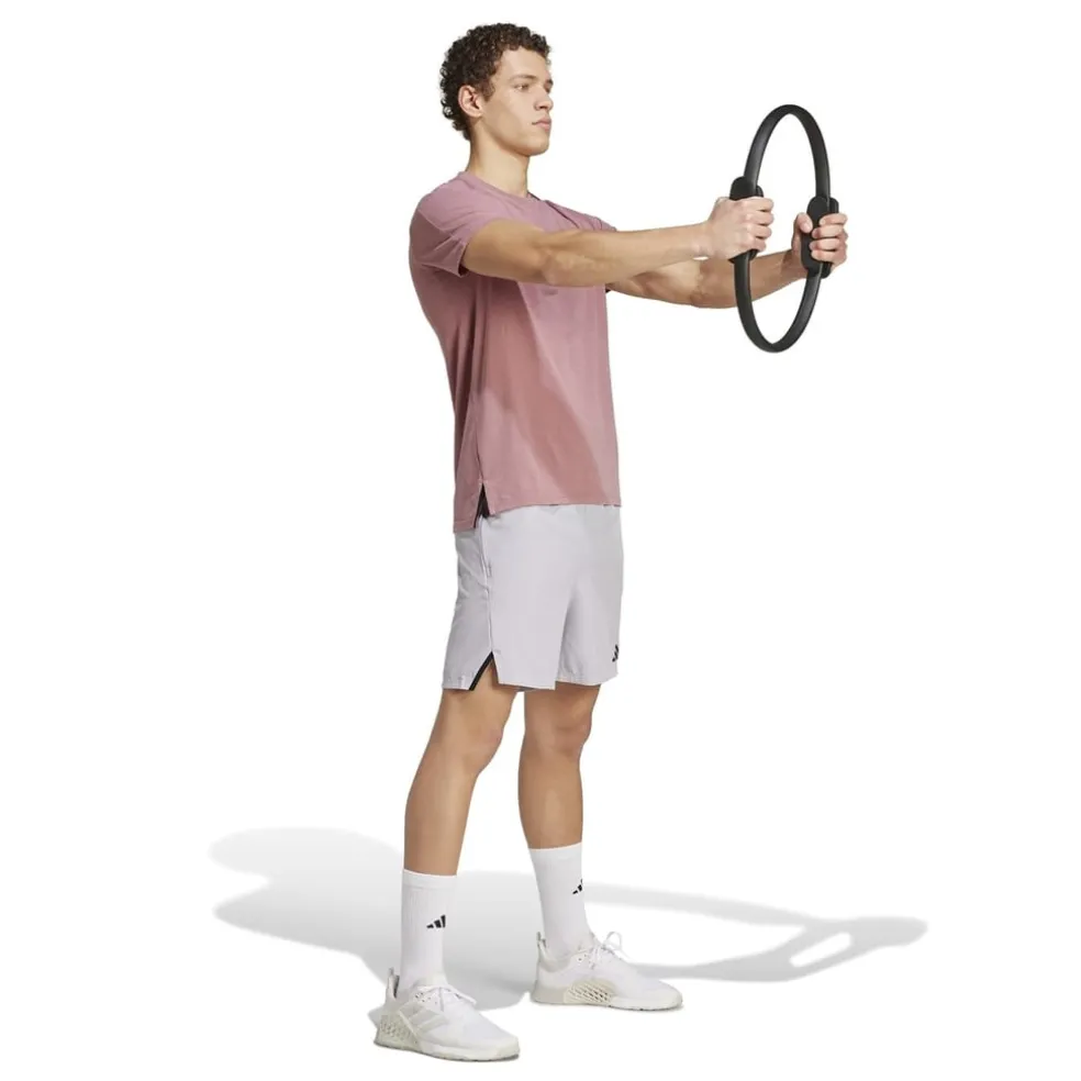 adidas Mens D4t Tee Gym Top in Pink