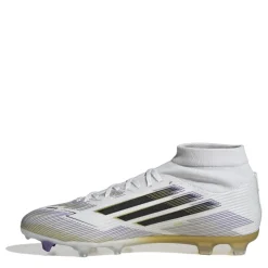 adidas Mens F50 League Firm Ground Football Boots in White