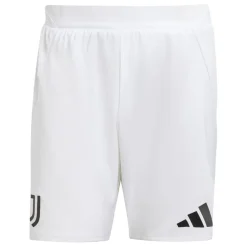 adidas Mens Juve H Au Sho Football Shorts in White