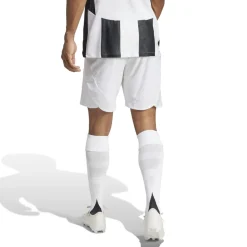 adidas Mens Juve H Au Sho Football Shorts in White