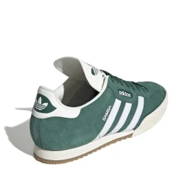 adidas Mens Originals Samba Suede Trainers in Green
