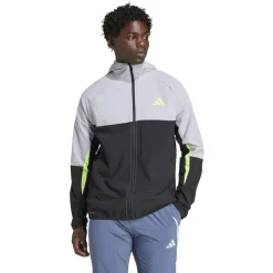 adidas Mens Tech Apparel Track Top in Black