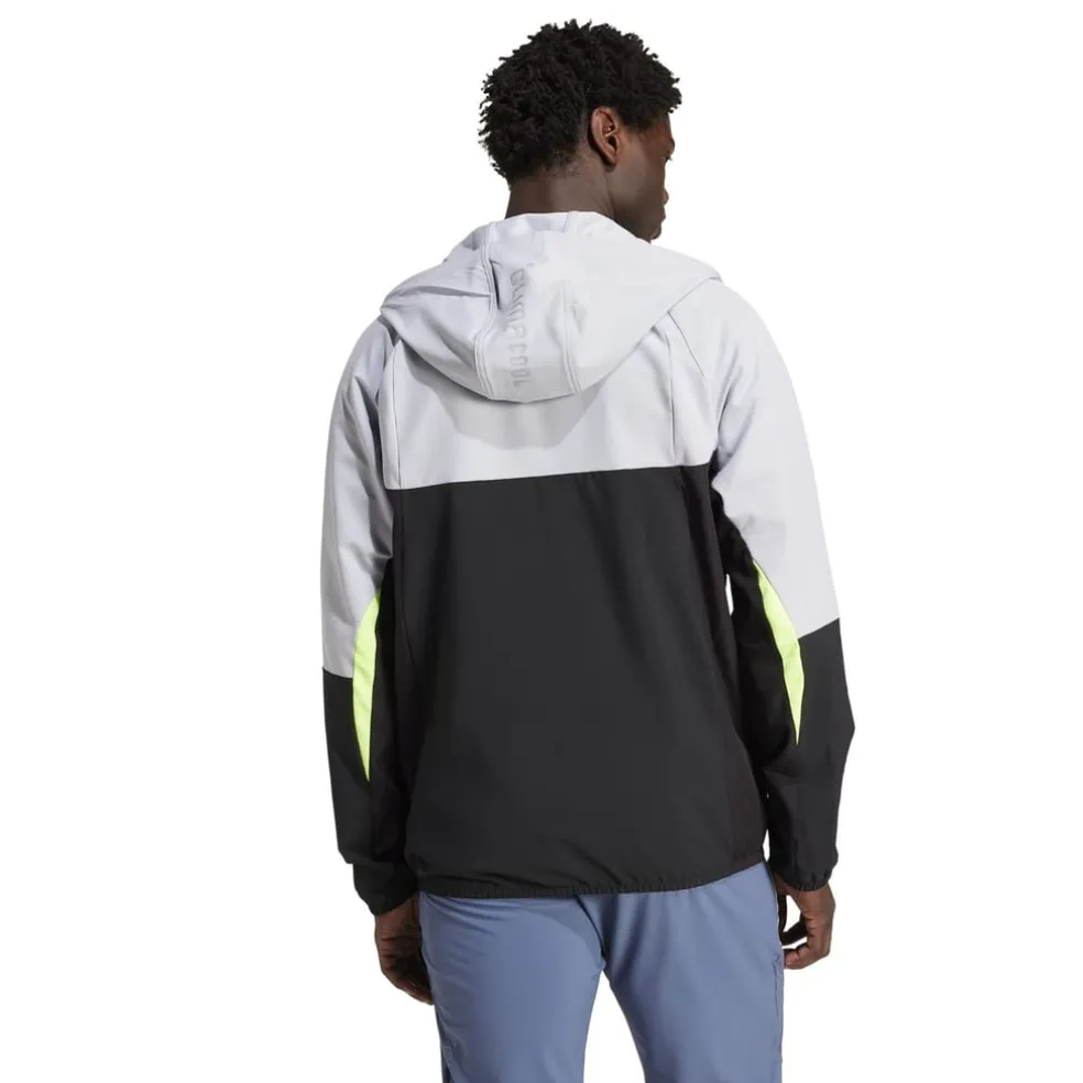 adidas Mens Tech Apparel Track Top in Black