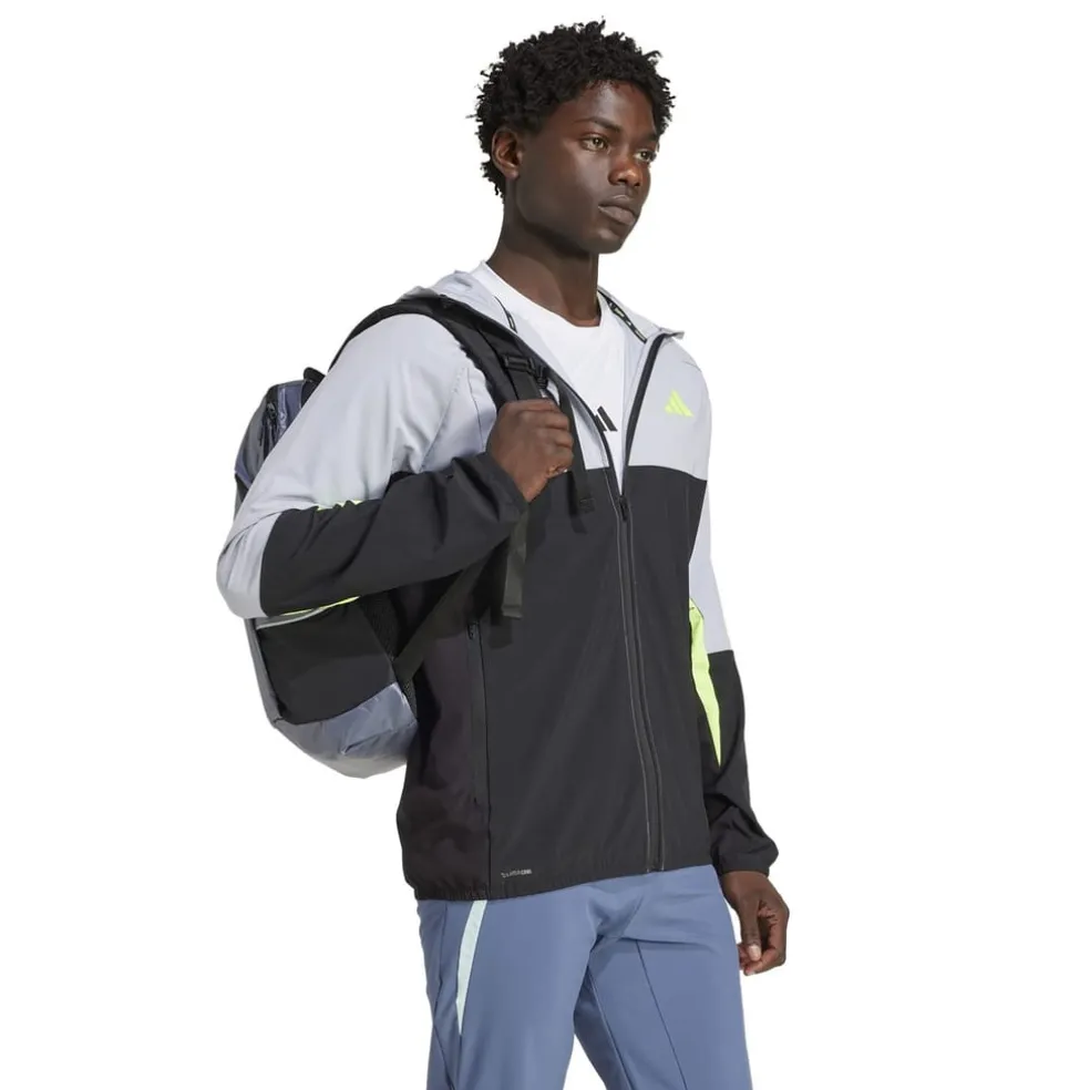 adidas Mens Tech Apparel Track Top in Black