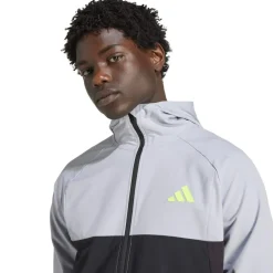 adidas Mens Tech Apparel Track Top in Black