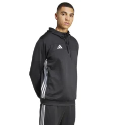 adidas Mens Tiro 25 Essentials Sweat Hoodie in Black