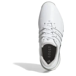 adidas Mens Tour360 25 Wide Spikeless Golf Shoes in White