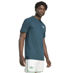 adidas Mens Wimbledon Pro T-Shirt in Green