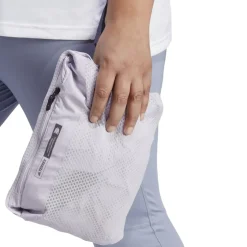 adidas Mock Neck Relaxed Fit Softshell Jacket in Purple