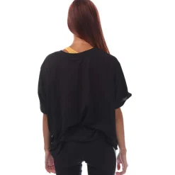 adidas Originals Adicolor Trefoil Boxy T-Shirt (Plus Size) in Black