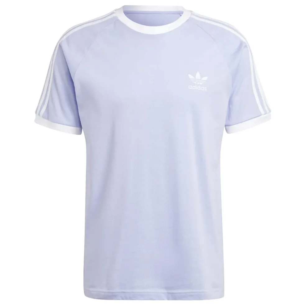 adidas Originals Adicolor Classics 3-Stripes T-Shirt in Violet