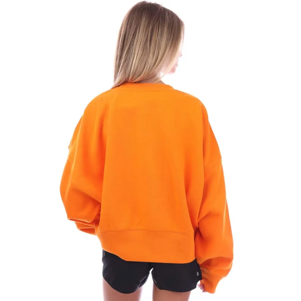 adidas Originals Adicolor Essentials Fleece Sweatshirt in Orange