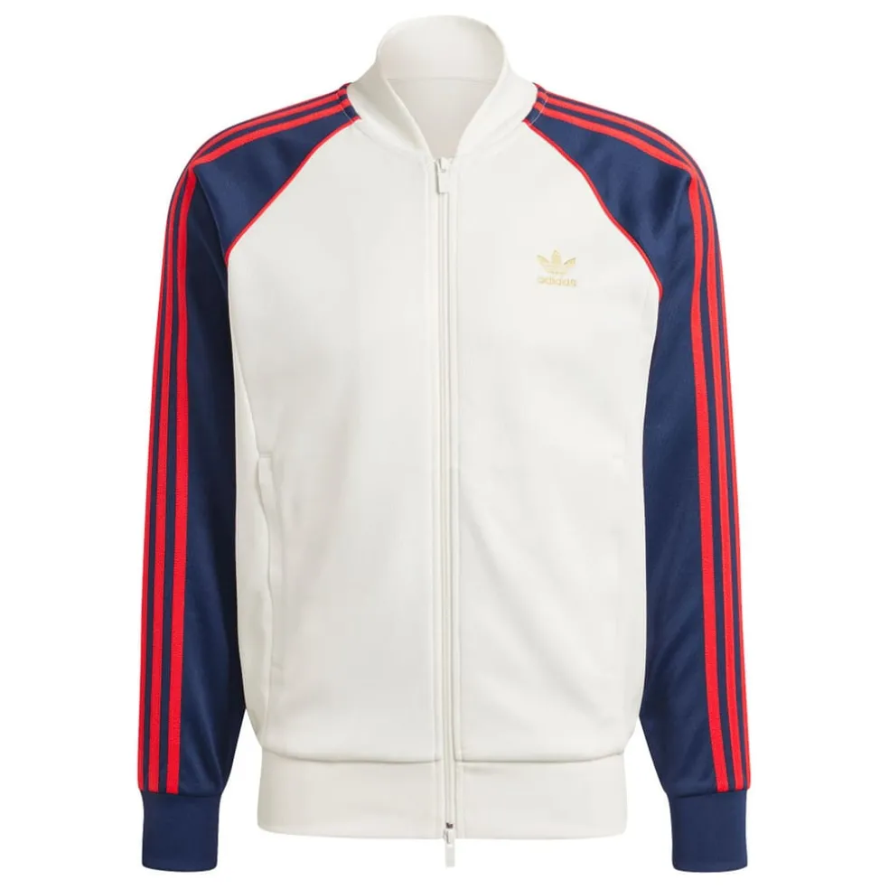 adidas Originals Adicolor Classics SST Track Jacket in White