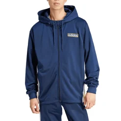 adidas Originals Adicolor Adibreak Full-Zip Hoodie in Indigo