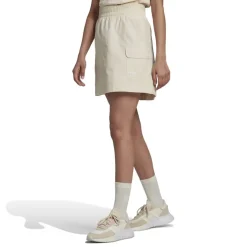 adidas Originals Adicolor Classics Poplin Skirt in Off White