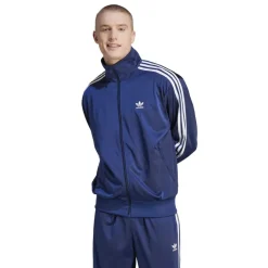 adidas Originals Adicolor Classics Firebird Track Top in Dark Blue