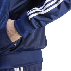 adidas Originals Adicolor Classics Firebird Track Top in Dark Blue