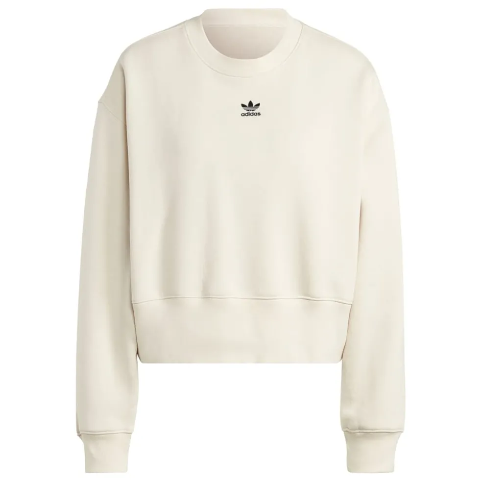 adidas Originals Adicolor Essentials Crewneck Sweatshirt in White