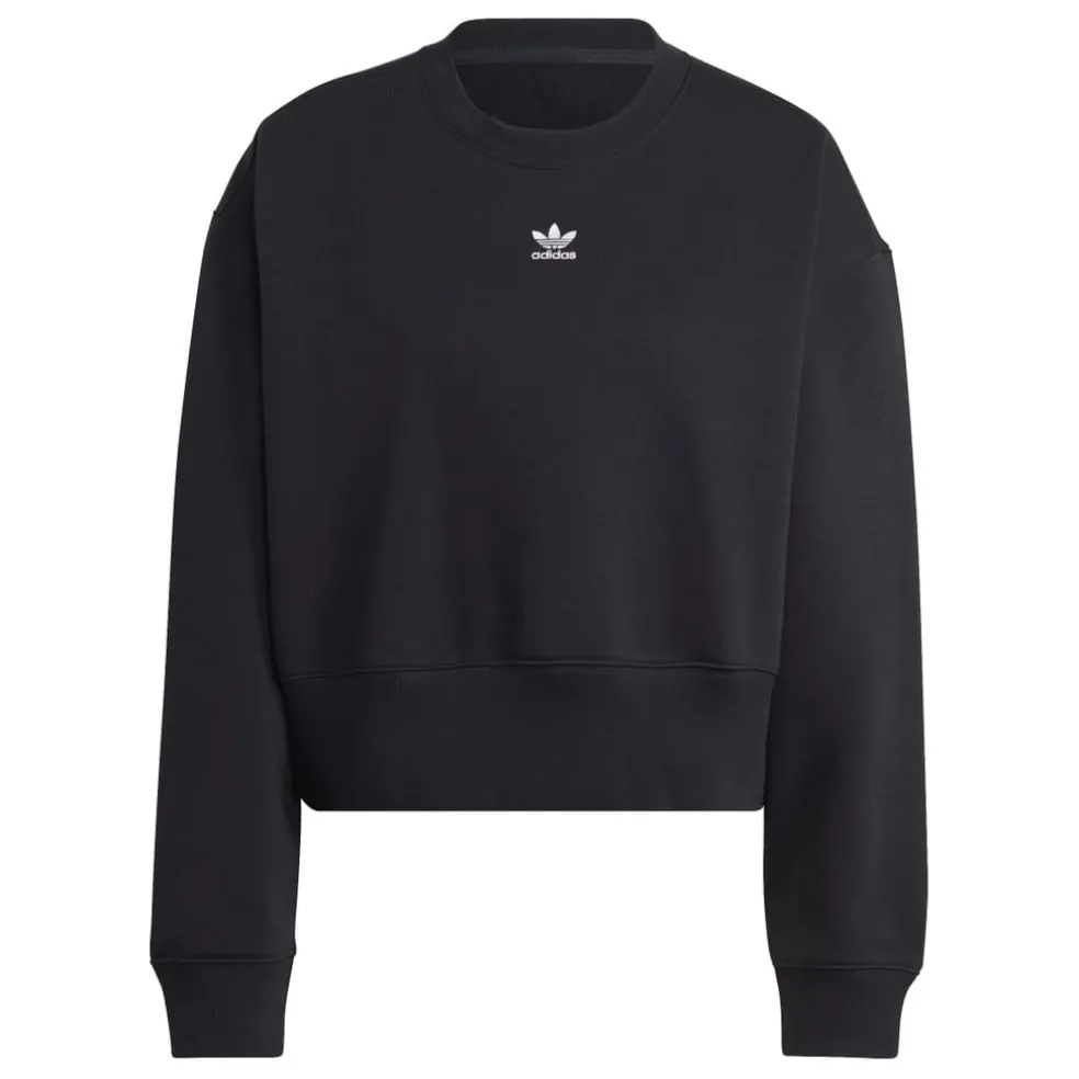 adidas Originals Adicolor Essentials Crew Sweatshirt in Black
