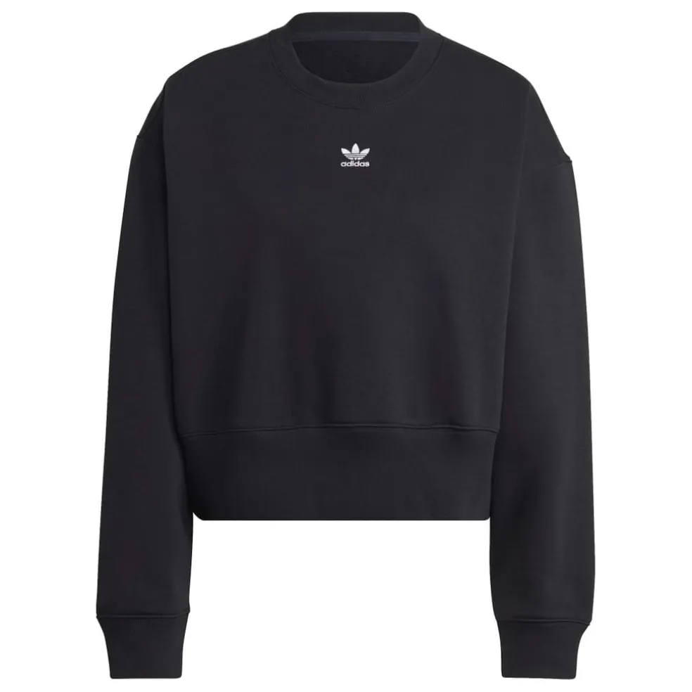 adidas Originals Adicolor Essentials Crew Sweatshirt in Black