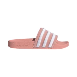 adidas Originals Adilette Slide Sandals in Mauve