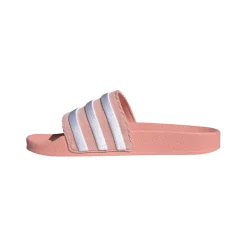 adidas Originals Adilette Slide Sandals in Mauve