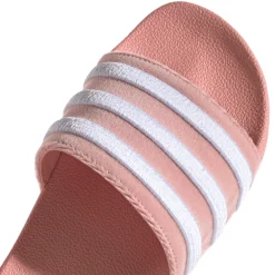 adidas Originals Adilette Slide Sandals in Mauve