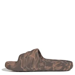 adidas Originals Adilette 22 Slide Sandals in Brown