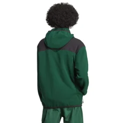 adidas Originals Adventure FC Full-Zip Polar Fleece Hoodie in Green