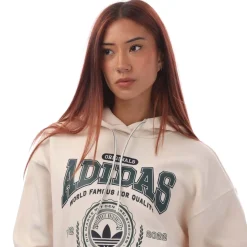 adidas Originals Anniversary Hoodie in Off White