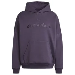 adidas Originals Applique Hoodie in Black