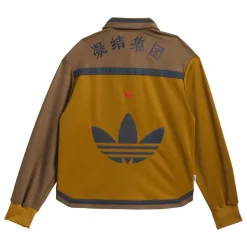 adidas Originals CLOT x adidas Warmup Jacket (Gender Neutral) in Bronze