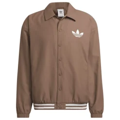 adidas Originals Coach Overshirt in Brown