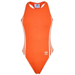 adidas Originals Comfort Flex Cotton Bodysuit in Orange