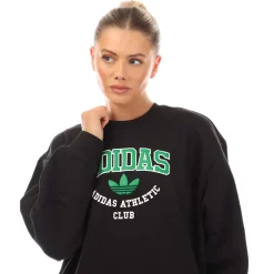 adidas Originals Crewneck Sweatshirt in Black