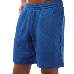 adidas Originals Graphics Monogram Shorts in Blue