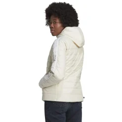 adidas Originals Hooded Premium Slim Jacket in Off White