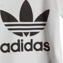 adidas Originals Infants Trefoil Logo T-Shirt in White