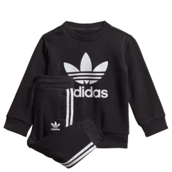 adidas Originals Infants Crew Sweatshirt Set in Black